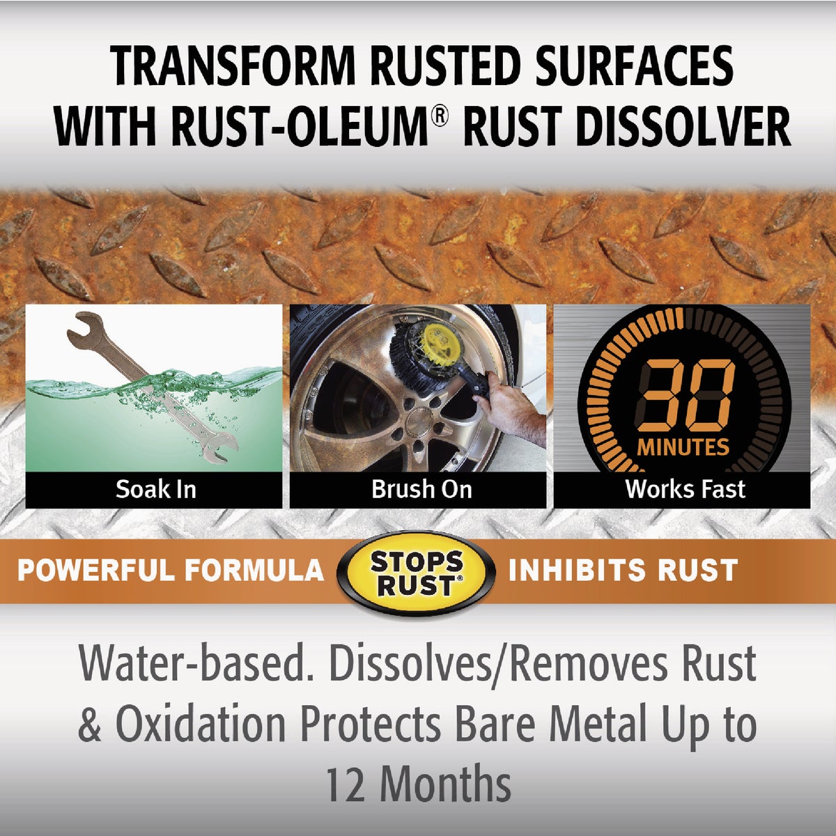Rust-Oleum 1 Gal. Water-Based Rust Dissolver Image 2