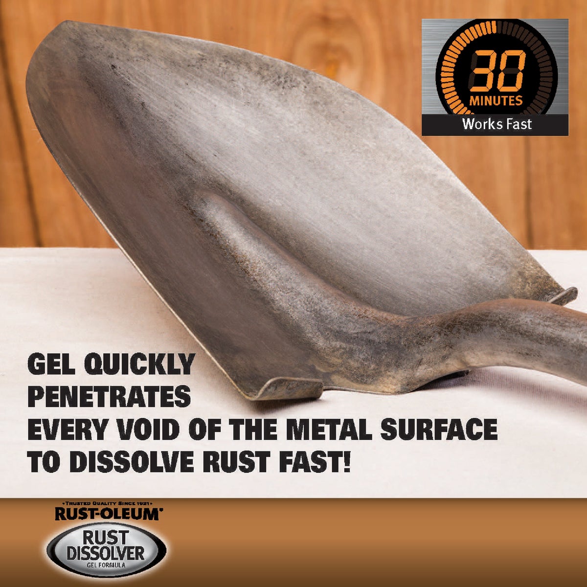 Rust-Oleum 32 Oz. Rust Dissolver Gel Trigger Spray Image 3