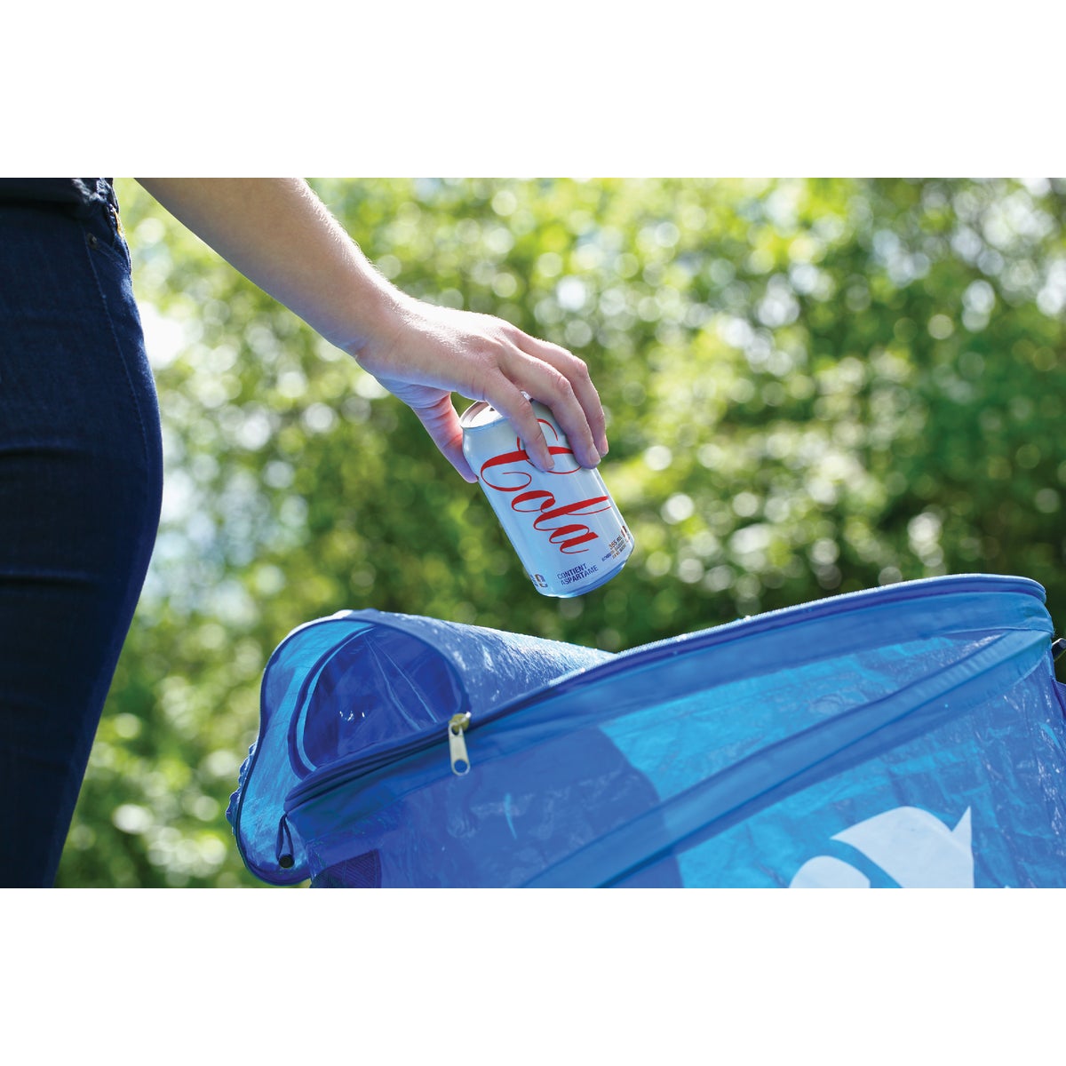 Coghlans 29.5 Gal. Pop-Up Recycle Bin Image 2