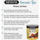 Minwax Gel Stain, Walnut, 1 Qt. Image 6