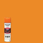 Rust-Oleum Industrial Choice Precision Line 17 Oz. Fluorescent Orange Inverted Marking Spray Paint Image 1