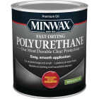 Minwax Clear Warm Ultra Flat Fast-Drying Polyurethane, 1 Qt. Image 1