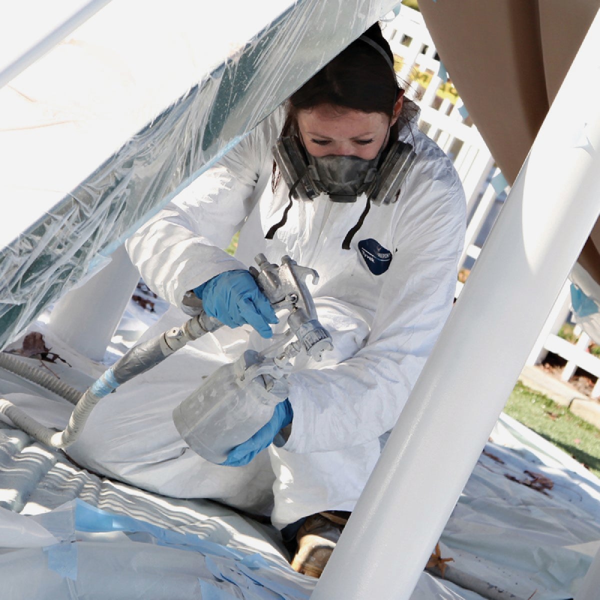 Trimaco DuPont Tyvek 3XL No Elastic Disposable Coverall Image 4