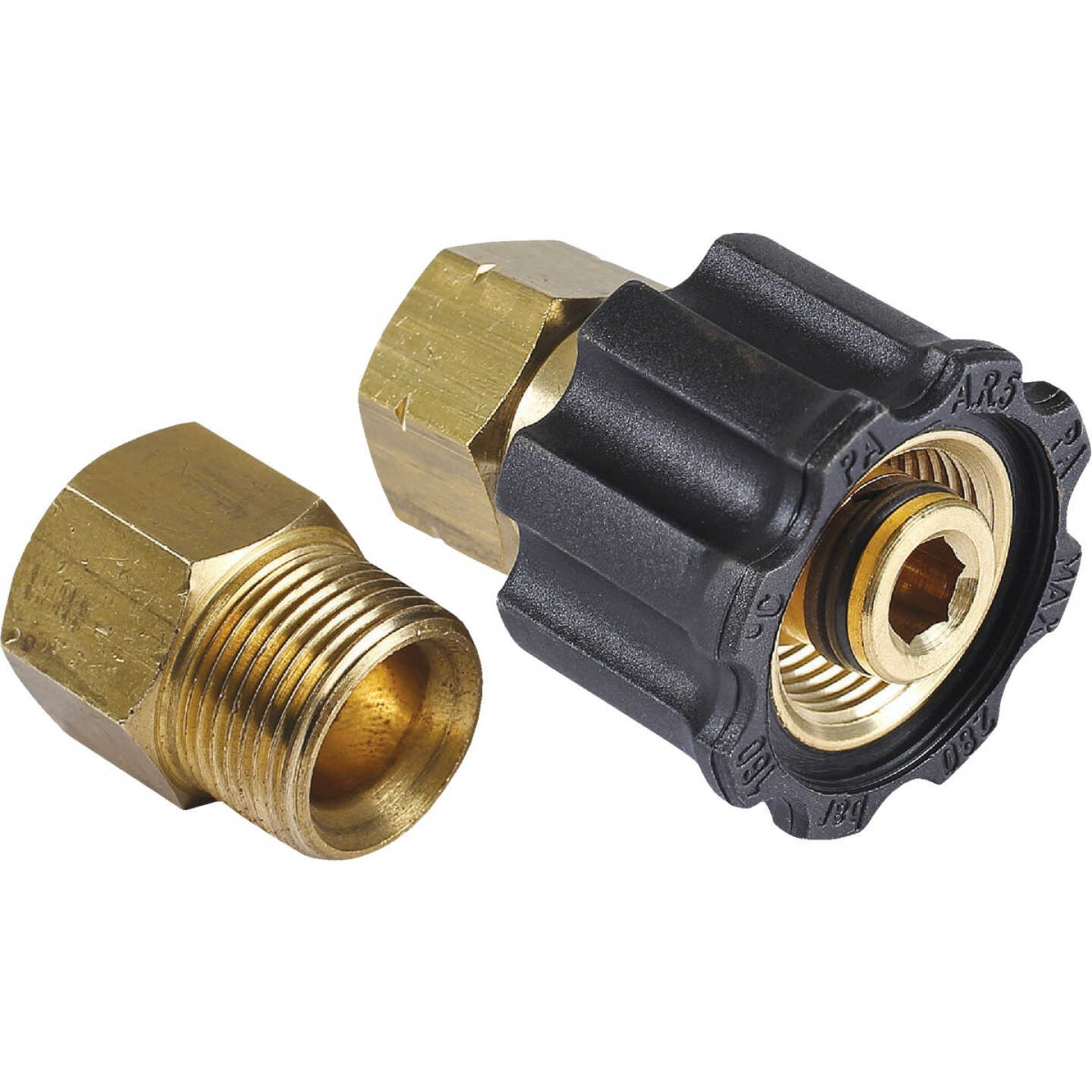 Forney M22 x 3/8 In. FNPT Pressure Washer Connector Image 1