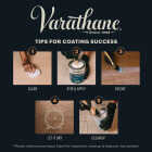 Varathane Matte Low Odor Water Based Interior Polyurethane, 1 Qt. Image 6