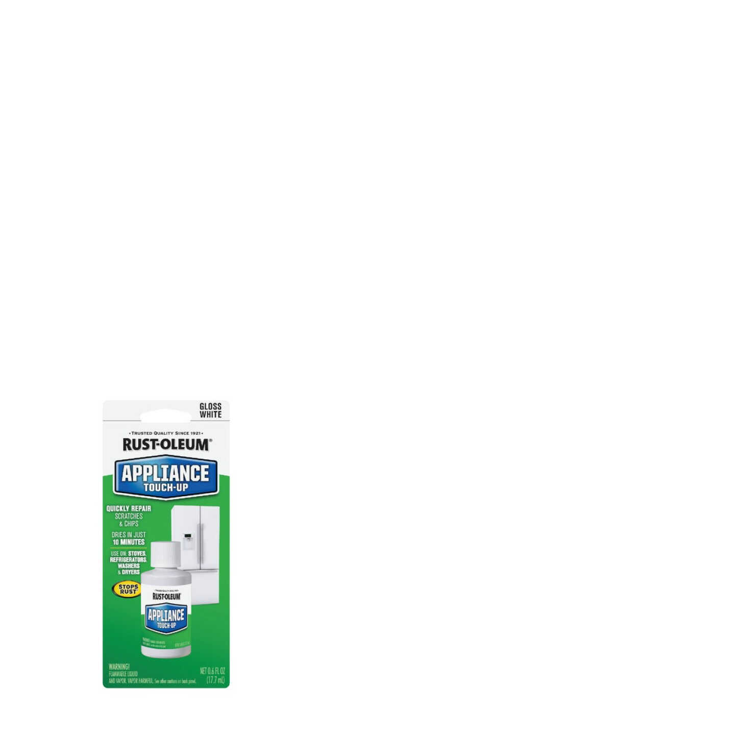 Rust-Oleum Specialty Appliance White Gloss 0.6 Oz. Spray Paint Image 1