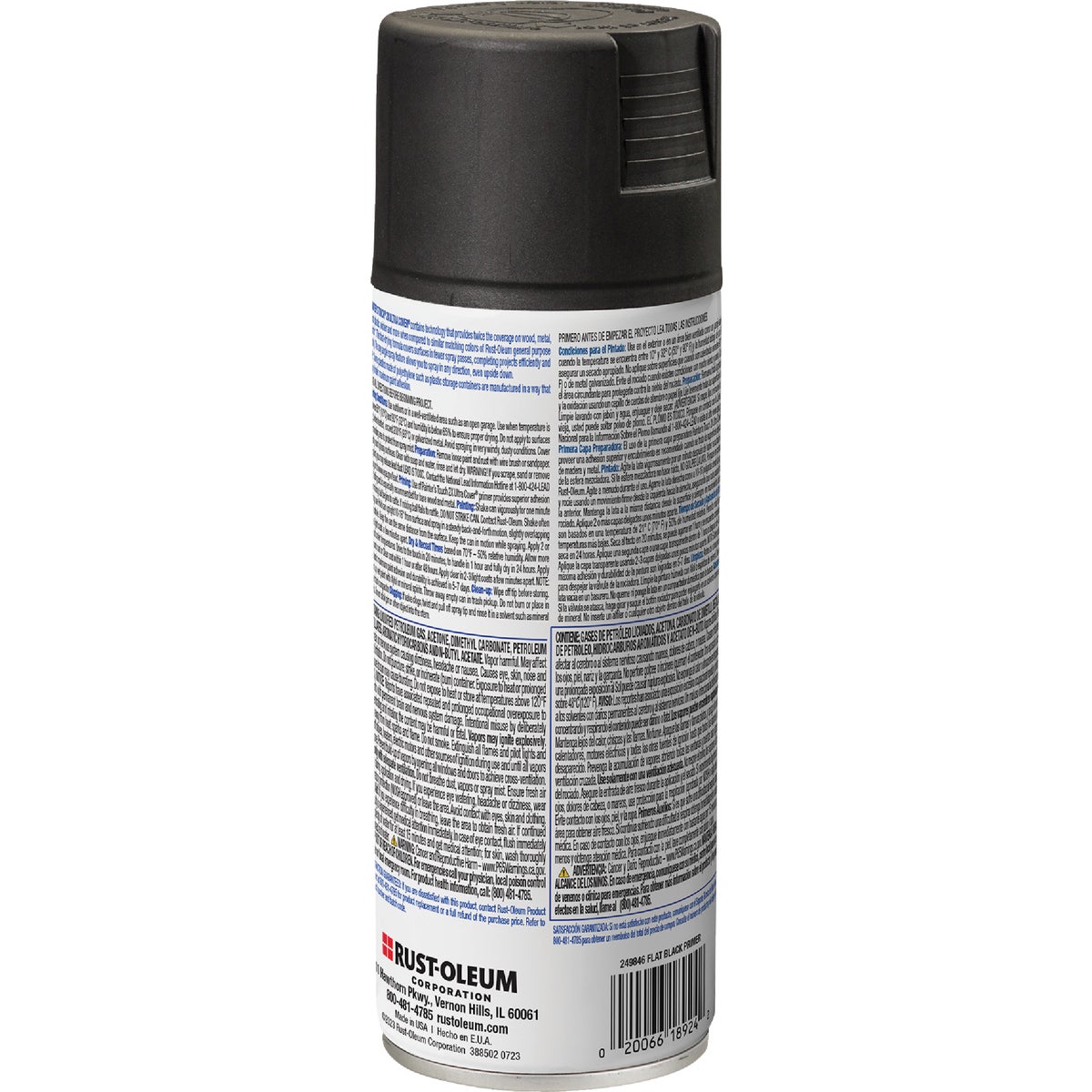 Rust-Oleum Painter's Touch 2X Ultra Cover Flat Black Spray Paint Primer Image 3