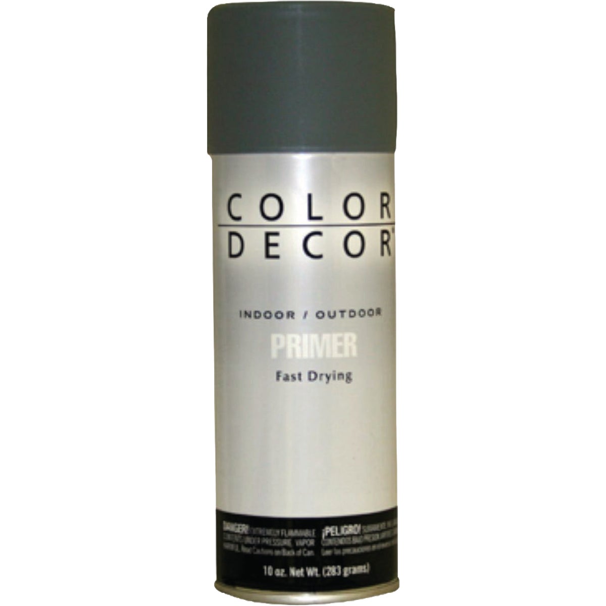 Color Decor 10 Oz. Interior/Exterior Spray Paint Primer, Gray