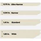 Scotch 0.94 In. x 60.1 Yd. Contractor Grade Masking Tape Image 3