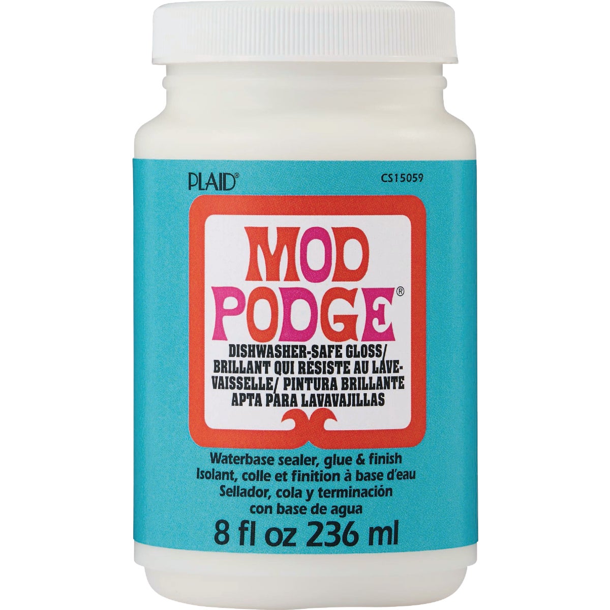 Mod Podge 8 Oz. Dishwasher Safe Decoupage Glue