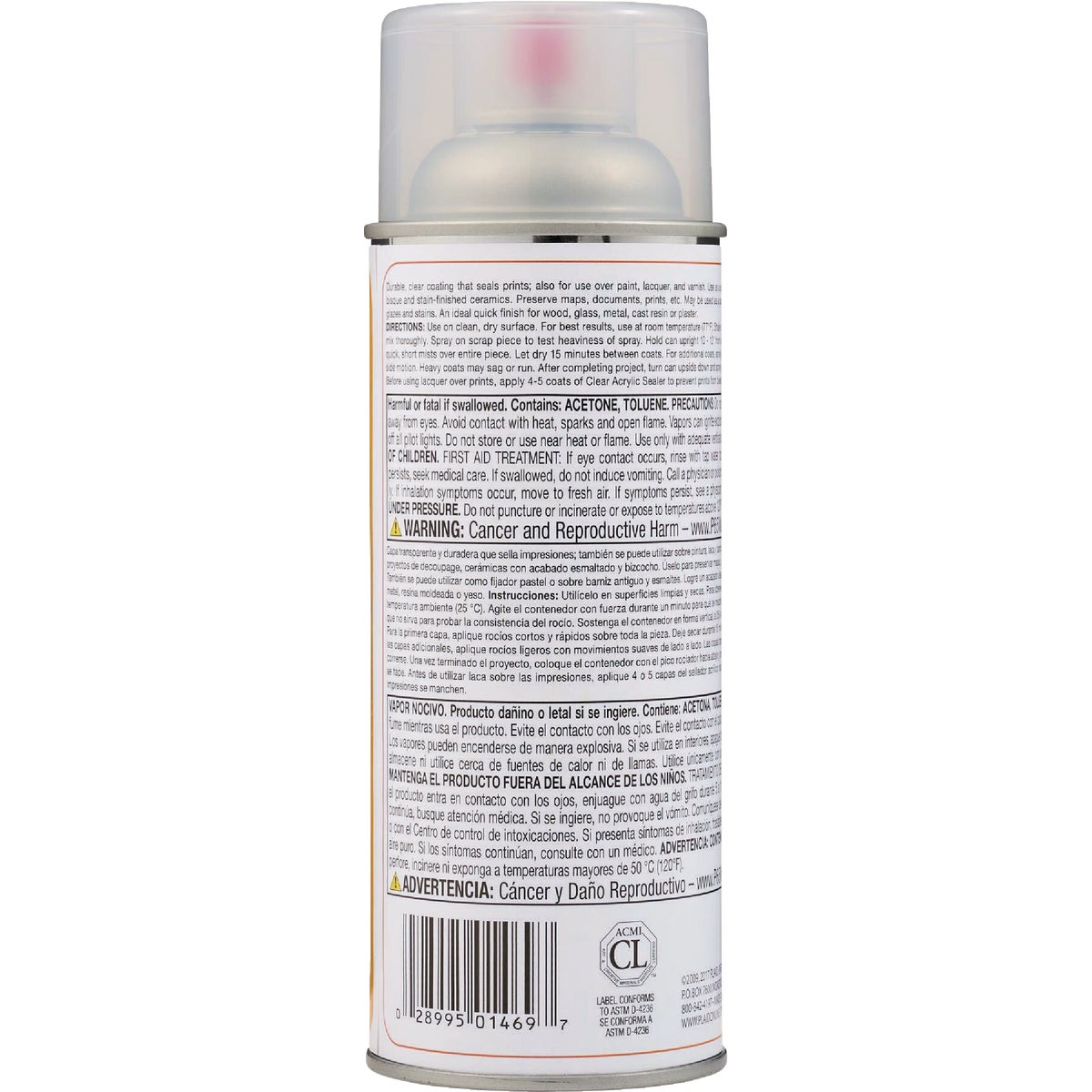 Mod Podge 12 Oz. Clear Acrylic Sealer Spray, Matte Image 5