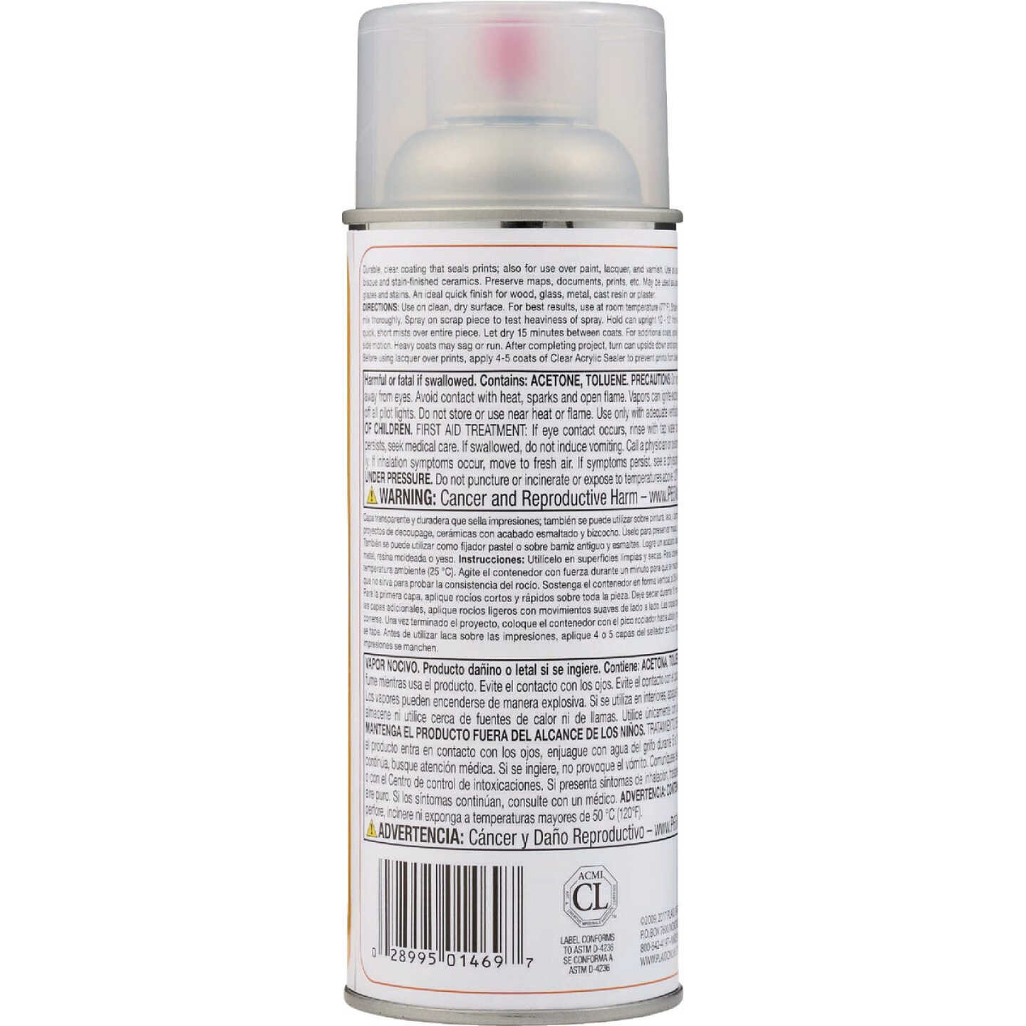 Mod Podge 12 Oz. Clear Acrylic Sealer Spray, Matte Image 5