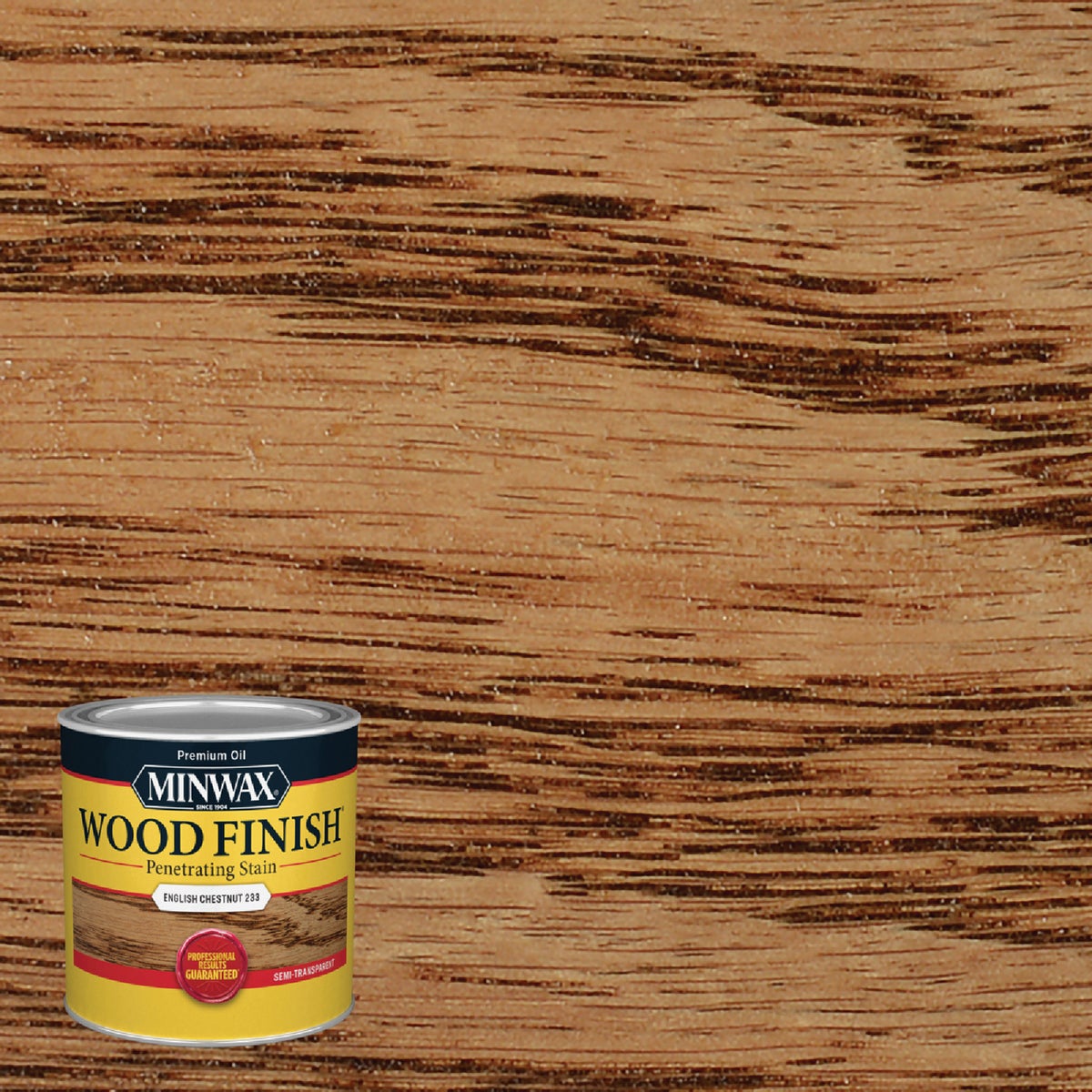 Minwax Wood Finish Penetrating Stain, English Chestnut, 1/2 Pt. Image 1