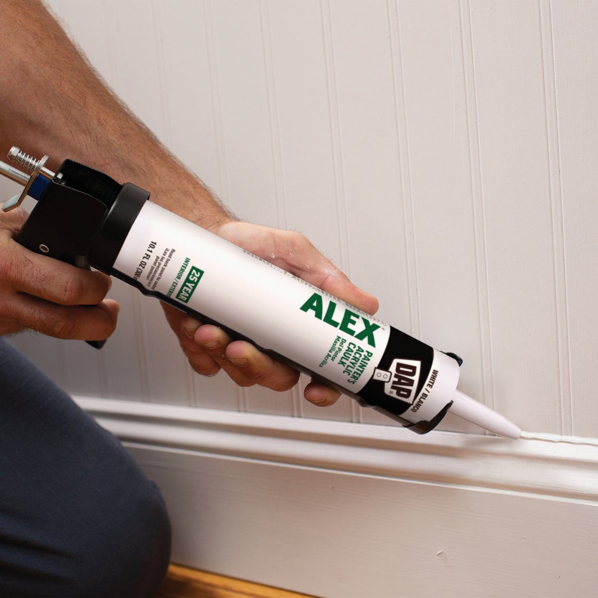 Dap Alex 10.1 Oz. White Painter's Acrylic Latex Caulk Image 4