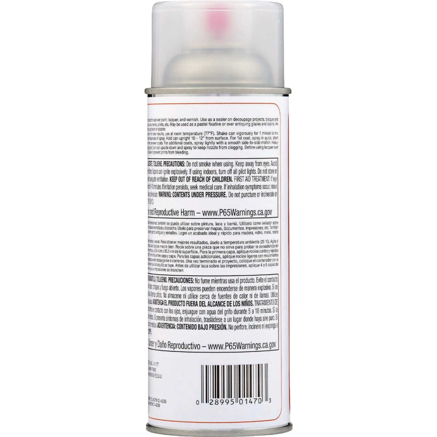 Mod Podge 12 Oz. Clear Acrylic Sealer Spray, Gloss Image 6
