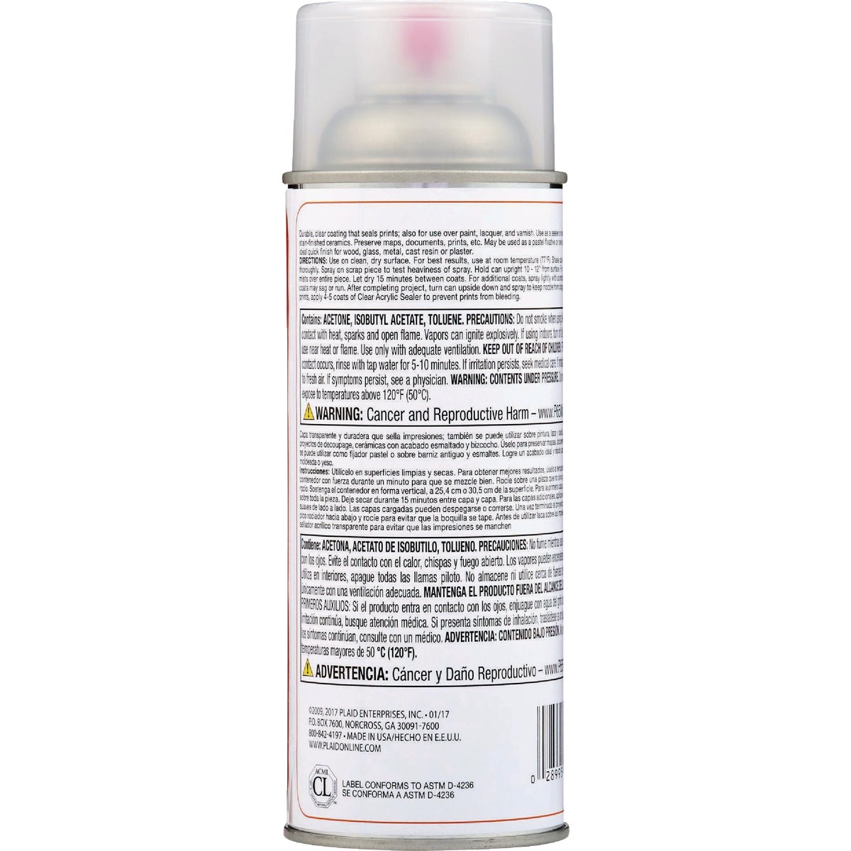 Mod Podge 12 Oz. Clear Acrylic Sealer Spray, Gloss Image 7