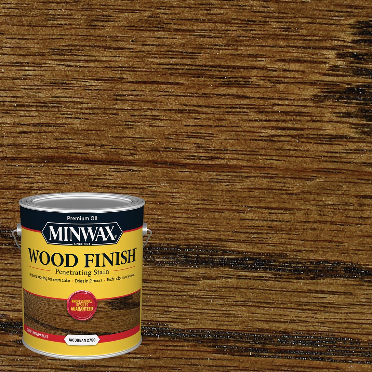 Minwax Wood Finish VOC Penetrating Stain, Jacobean, 1 Gal. Image 1