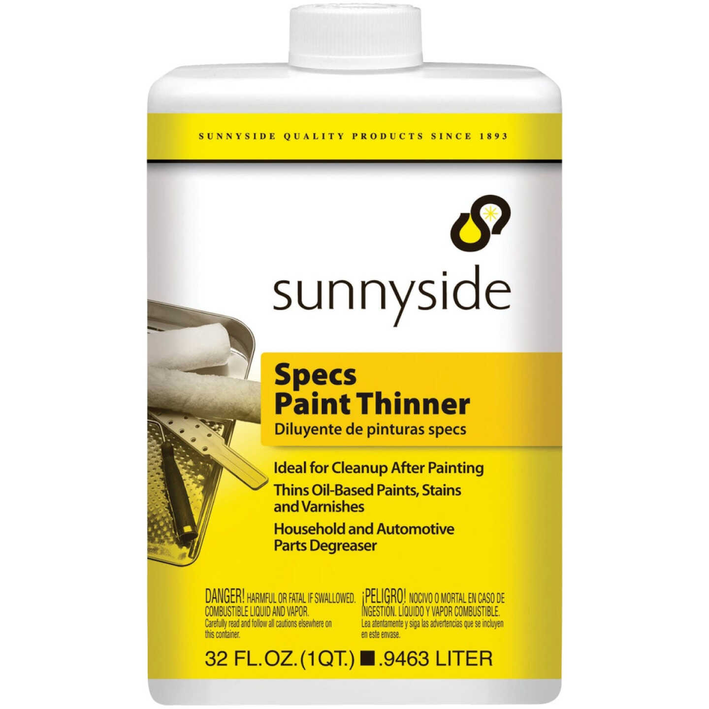 Sunnyside 1 Quart Specs Paint Thinner Image 1