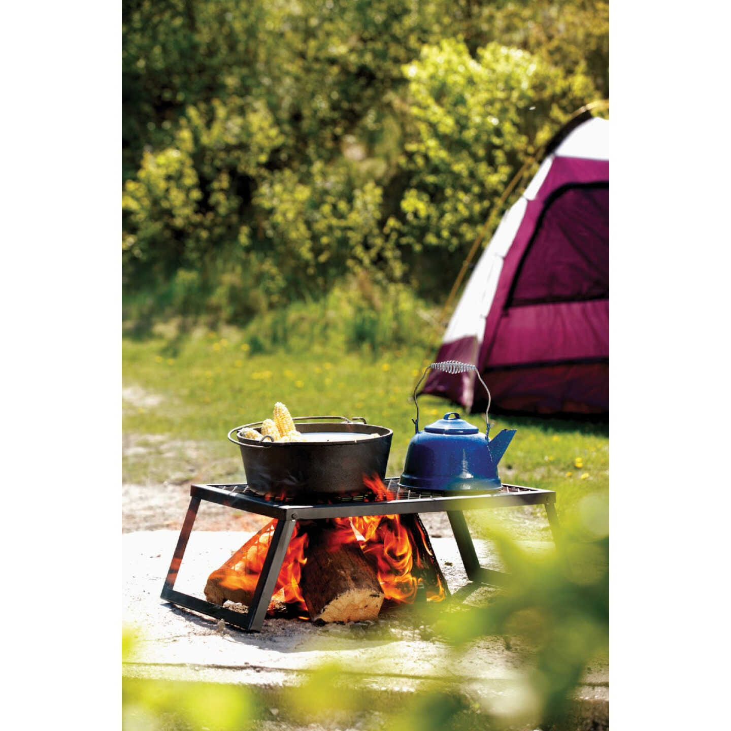 Coghlans 16 In. x 24 In. Heavy-Duty Camp Grill Image 2