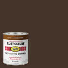 Rust-Oleum Stops Rust Oil Based Gloss Protective Rust Control Enamel, Leather Brown, 1 Qt. Image 1