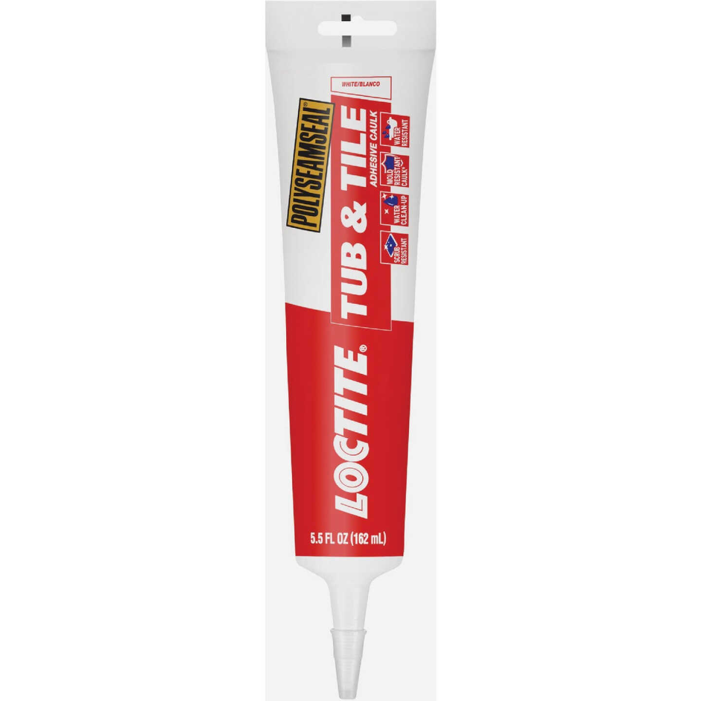 Loctite Polyseamseal 5.5 Oz. White Kitchen & Bath Caulk Image 1