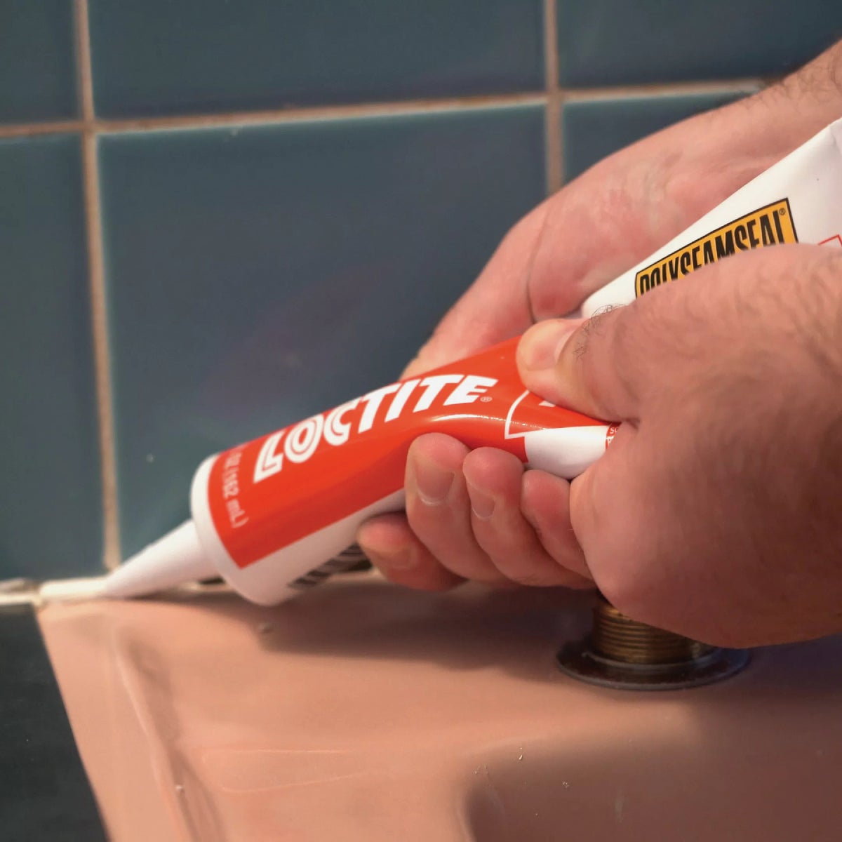 Loctite Polyseamseal 5.5 Oz. Almond Kitchen & Bath Caulk Image 2