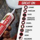 Loctite Polyseamseal 10 Oz. White Kitchen & Bath Caulk Image 3