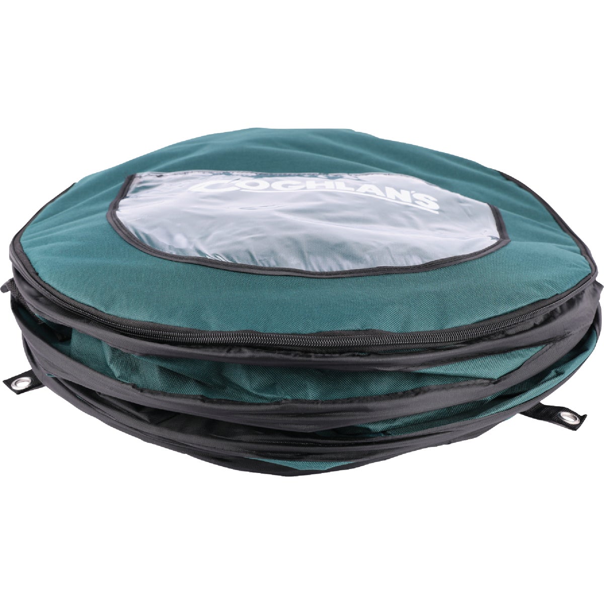 Coghlans 29.5 Gal. Green Polyester Deluxe Pop-Up Trash Can Image 6