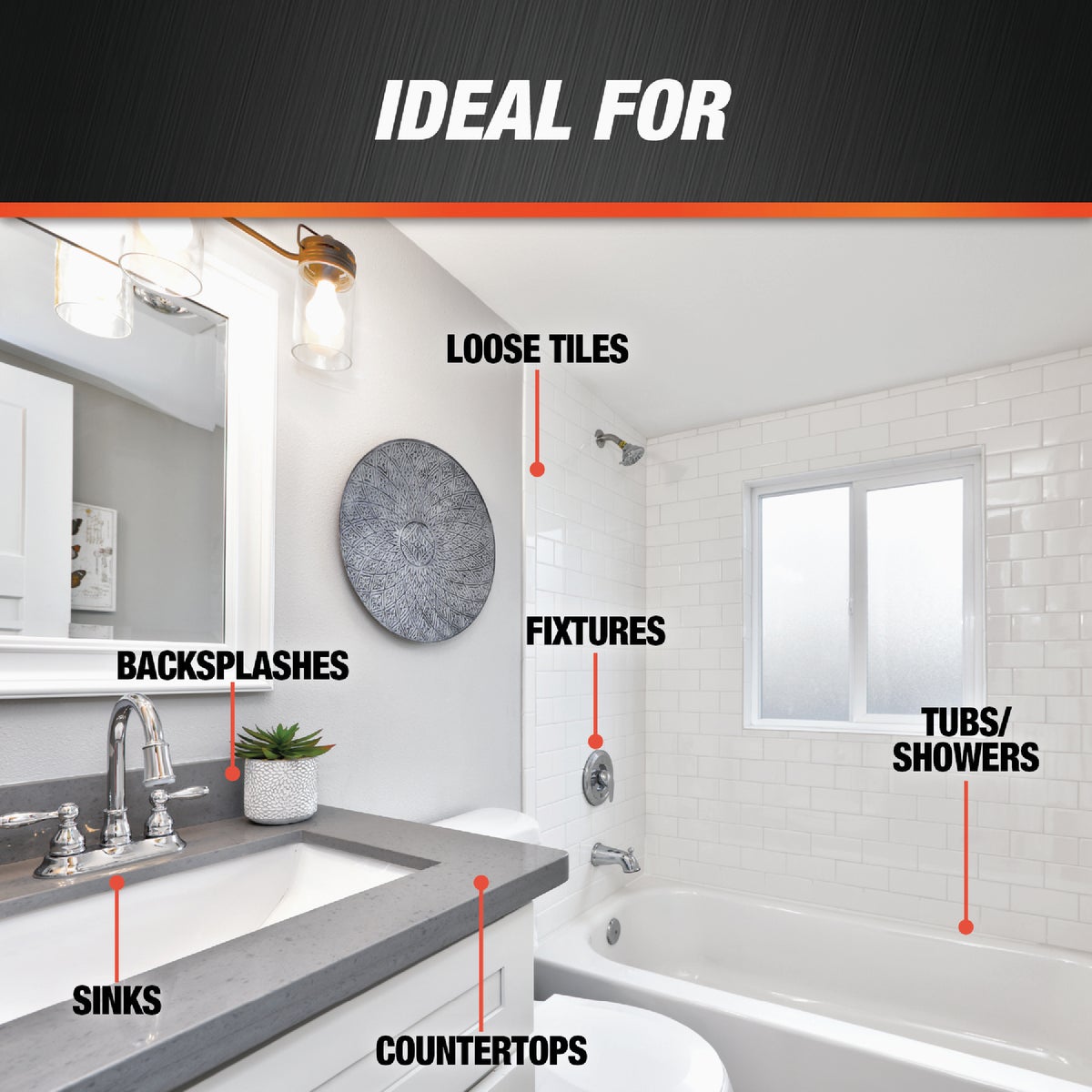 DAP 9.8 Oz. Kitchen And Bath 100% Silicone Sealant, White Image 4