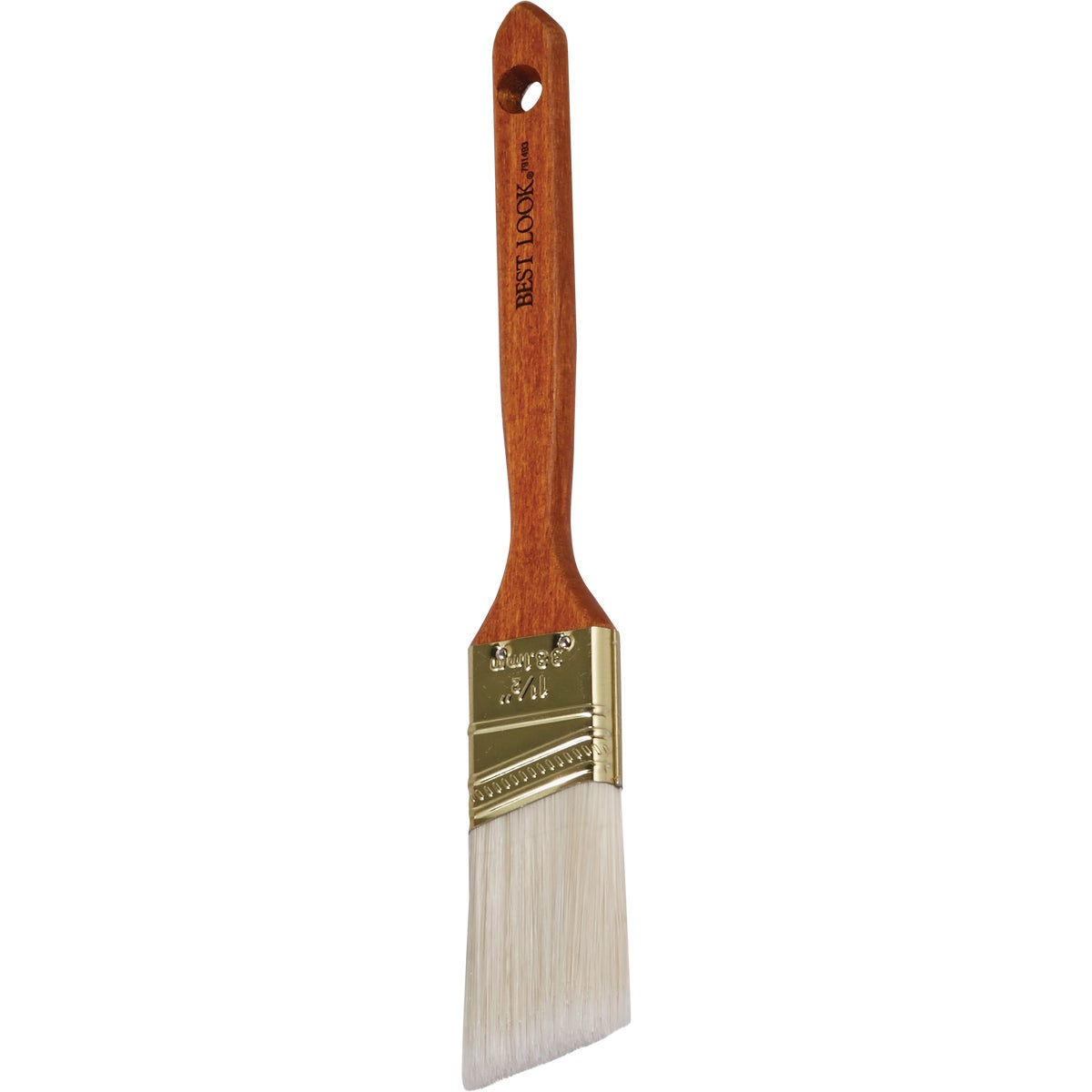 Best Look General Purpose 1.5 In. Angle Polyester Paint Brush Image 3