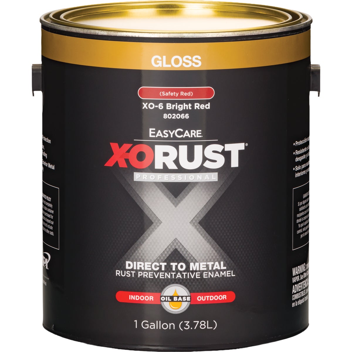 EasyCare X-O Rust Premium 1 Gal. Gloss Bright Red Oil-Base Anti-Rust Enamel