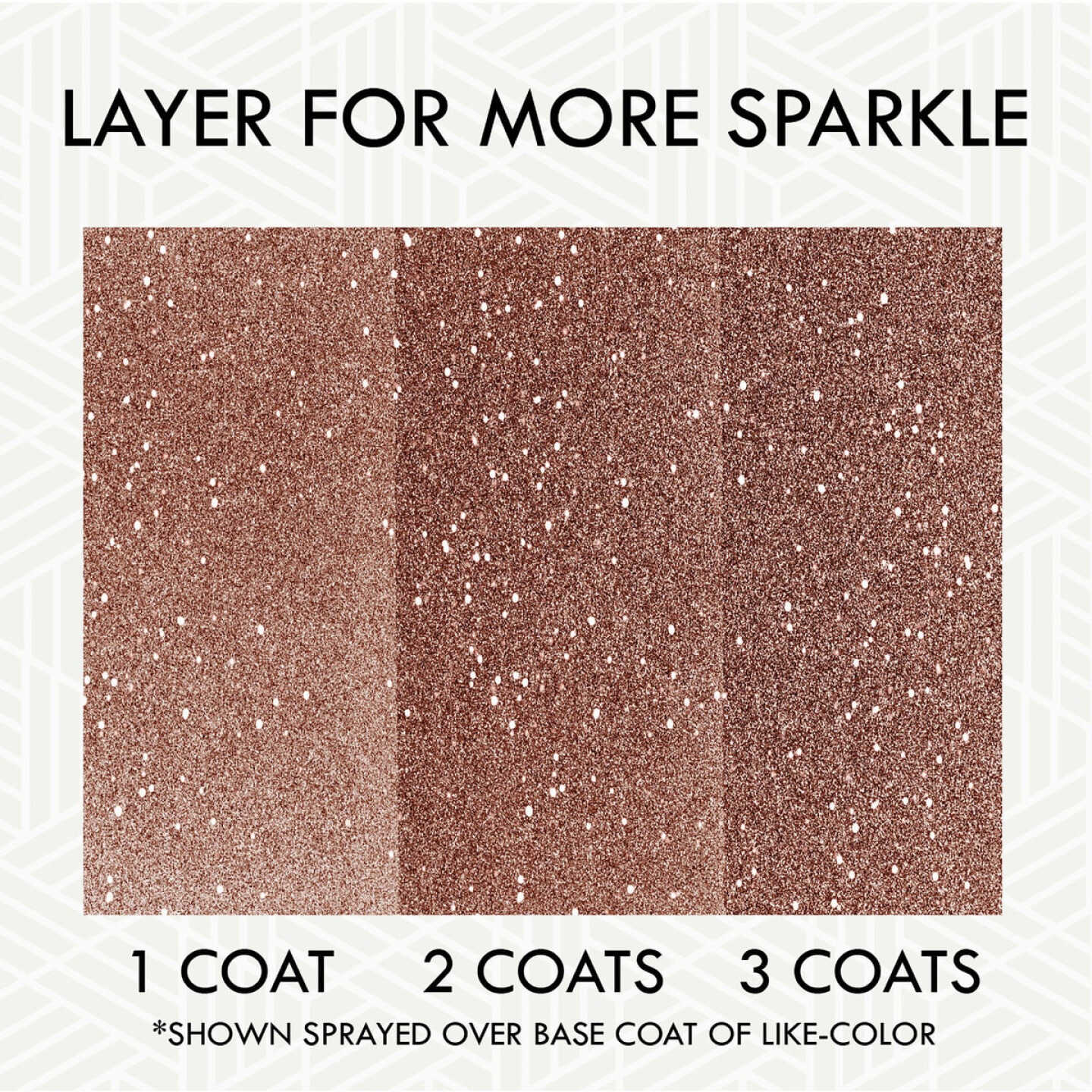 Rust-Oleum 10.25 Oz. Rose Gold Glitter Spray Paint Image 4