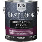 Best Look Oil-Based Alkyd Gloss Exterior House & Trim Enamel Paint, Neutral Base, 1 Gal. Image 1