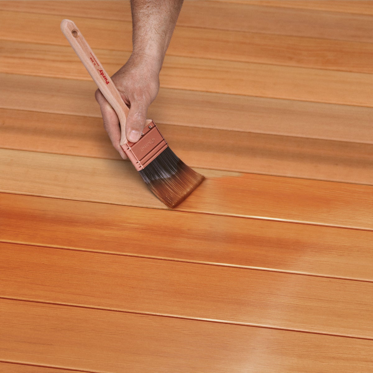 Cabot Alkyd/Oil Base Wood Toned Deck & Siding Stain, 3005 Pacific Redwood, 1 Gal. Image 6