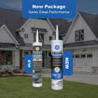 GE Supreme Silicone Window & Door Sealant, White, 10.1 Oz. Cartridge Image 2