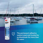 3M 10 Oz. White Marine Adhesive Sealant 5200 Image 5