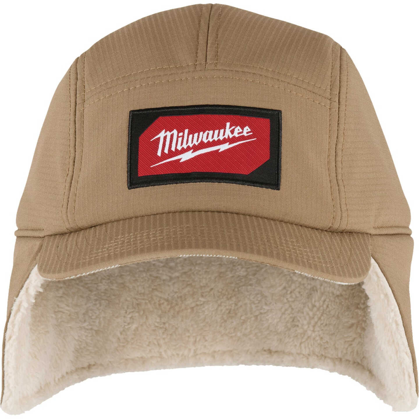 Milwaukee Khaki Small/Medium Sherpa-Lined Hat Image 7