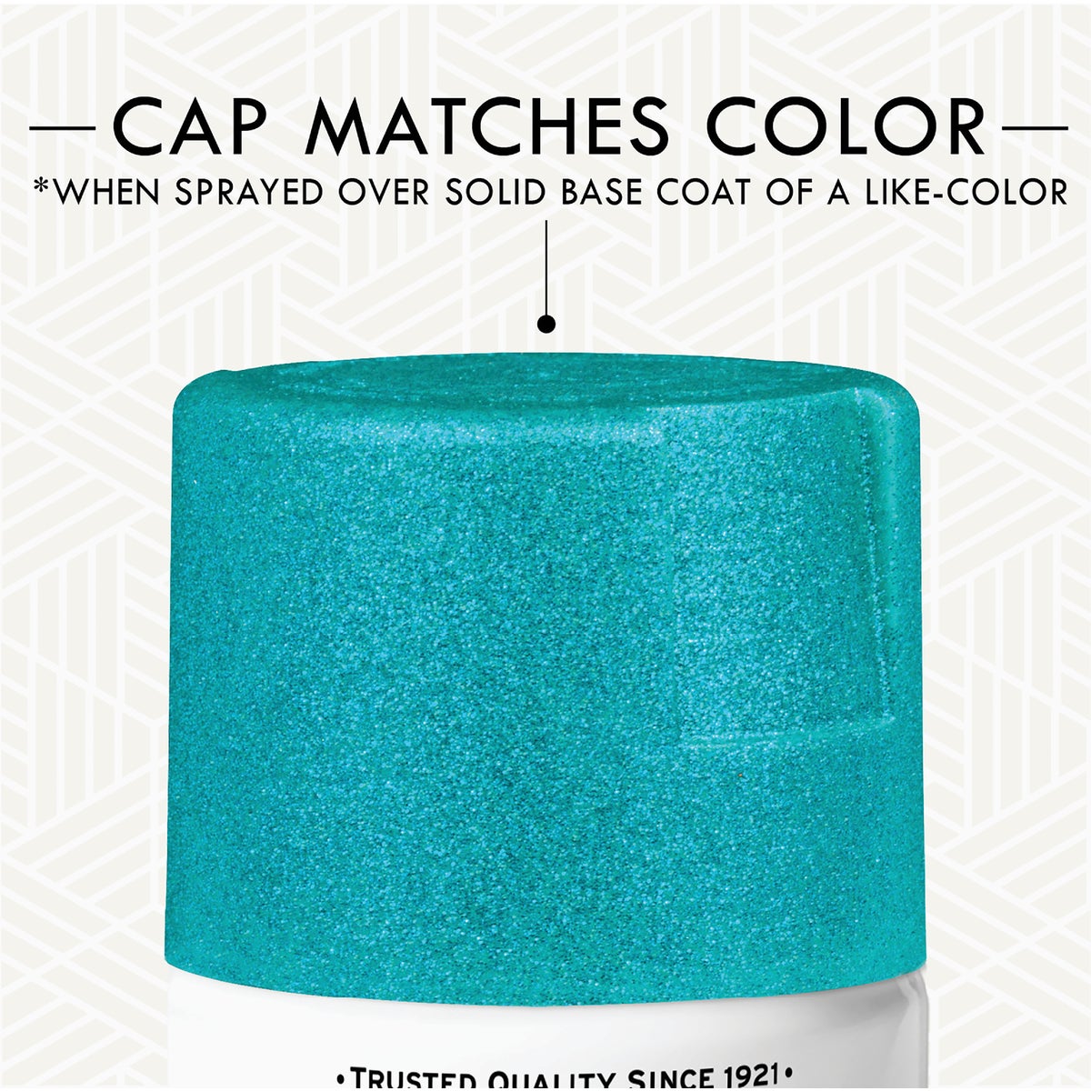 Rust-Oleum 10.25 Oz. Turquoise Glitter Spray Paint Image 5