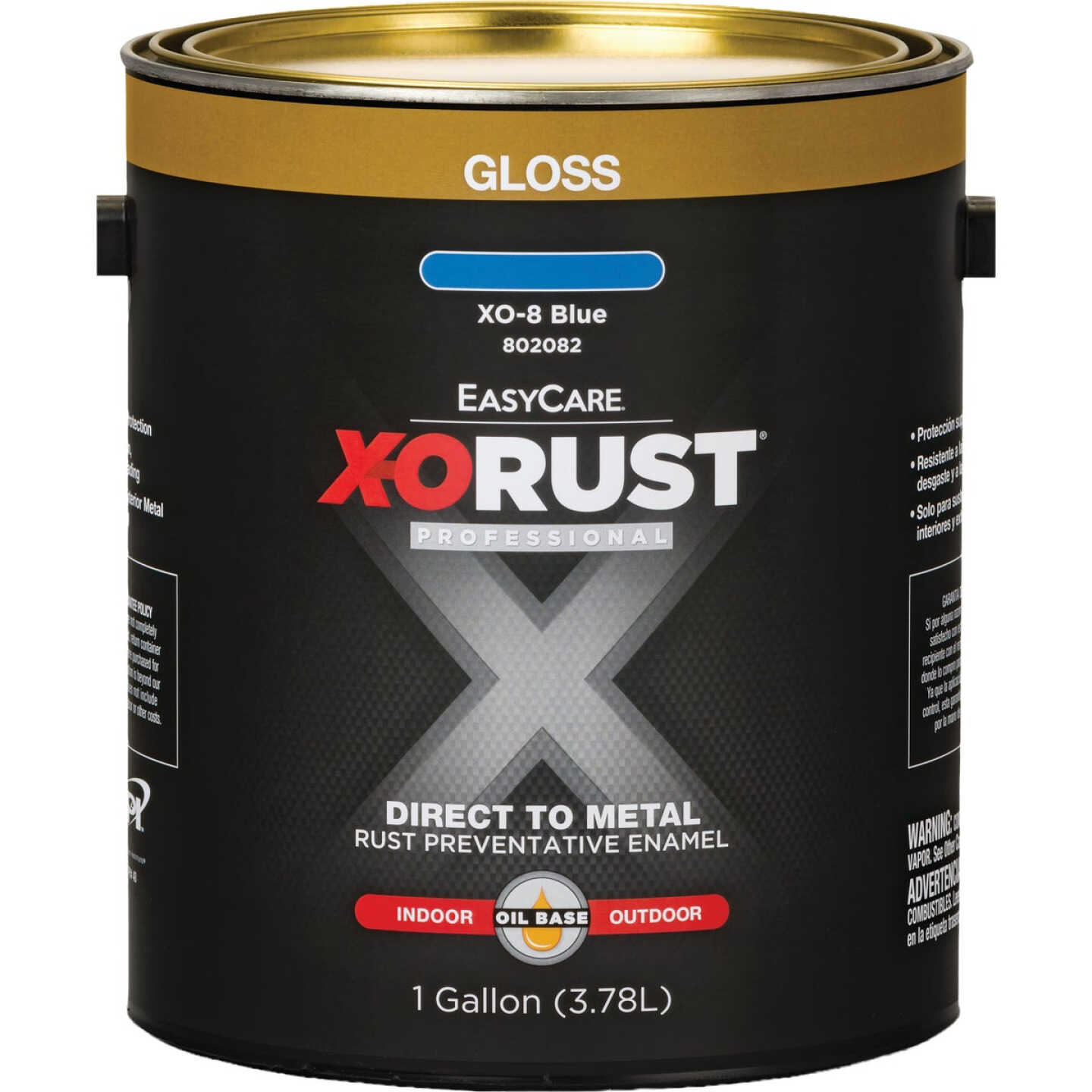 EasyCare X-O Rust Premium 1 Gal. Gloss Blue Oil-Base Anti-Rust Enamel Image 1