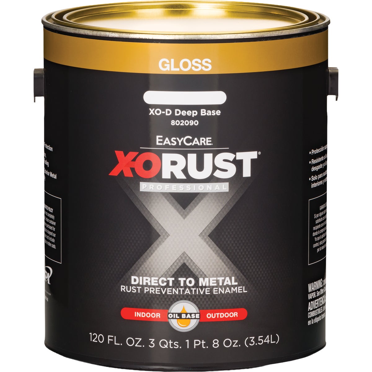 EasyCare X-O Rust Premium 1 Gal. Gloss Deep Base Oil-Base Anti-Rust Enamel