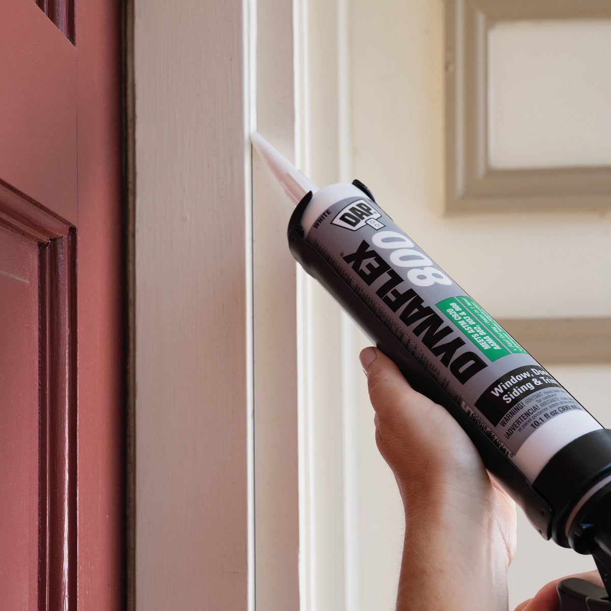DAP Dynaflex 800 10.1 Oz. Advanced Window, Door, Siding, & Trim Polymer Sealant - White Image 2