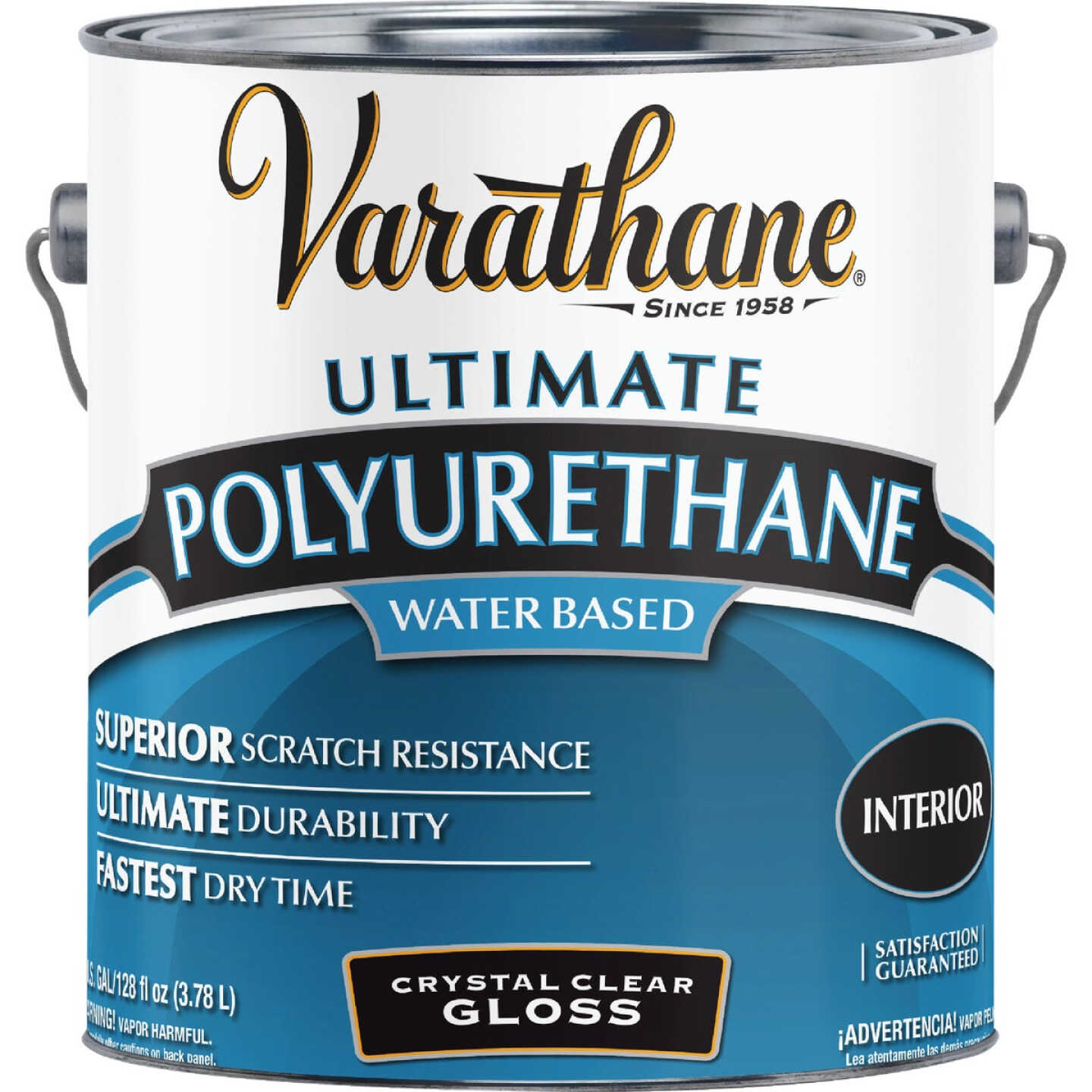 Varathane Gloss No Odor Water Based Interior Polyurethane, 1 Gal. Image 1