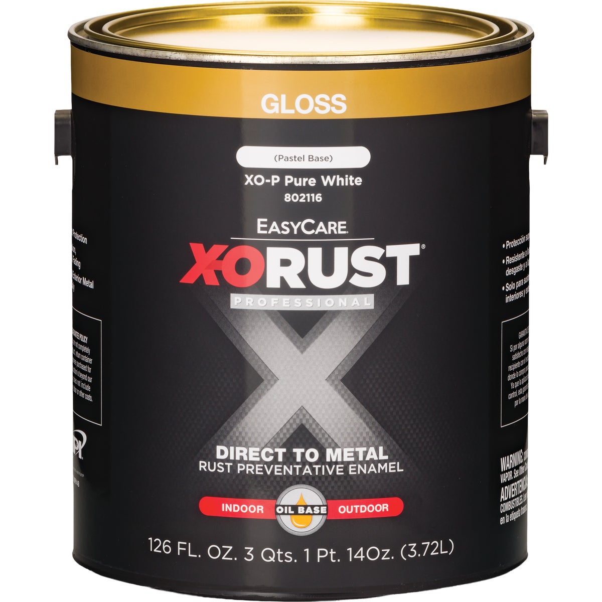 EasyCare X-O Rust Premium 1 Gal. Gloss Pastel Base Oil-Base Anti-Rust Enamel