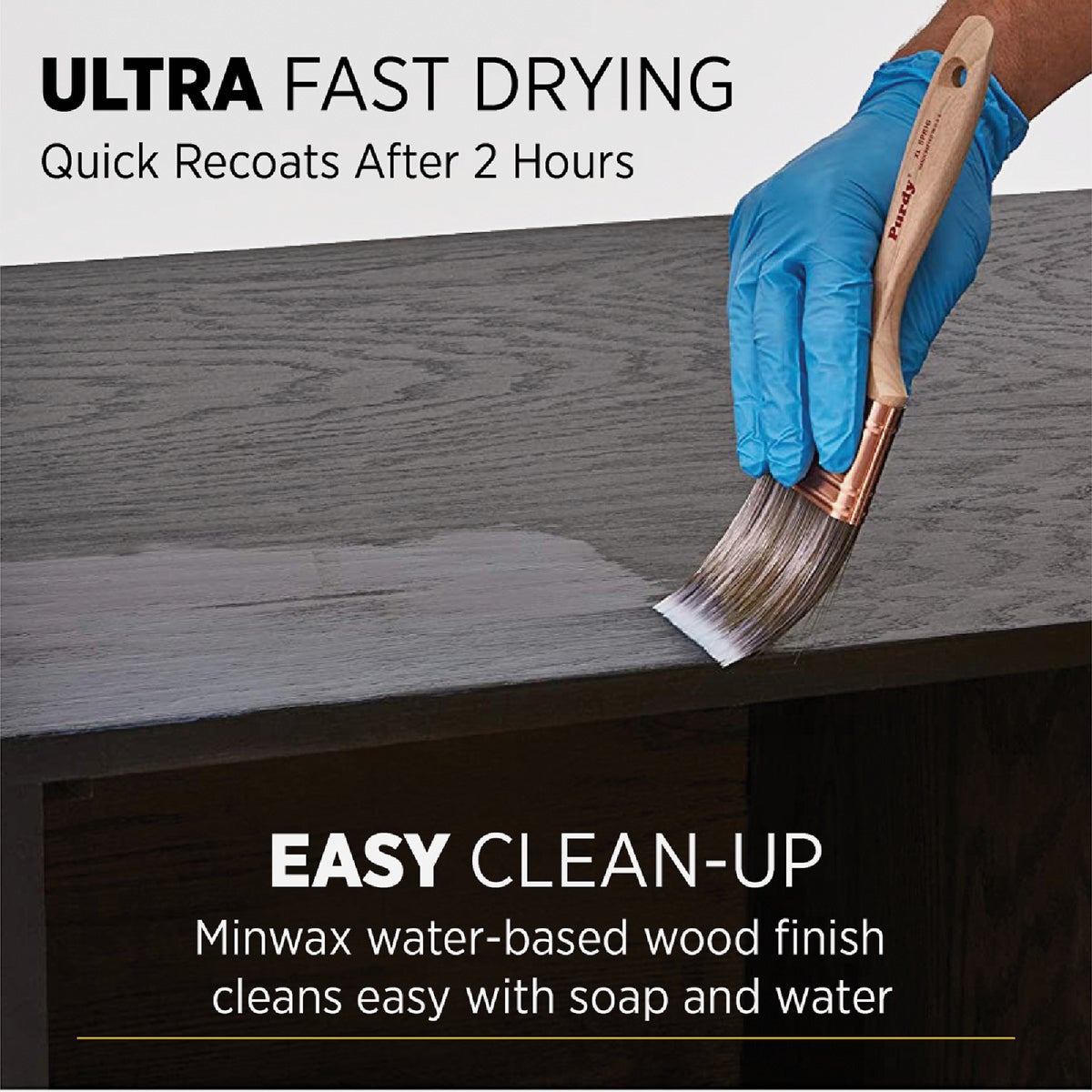Minwax Polycrylic 1 Gal. Satin Water Based Protective Finish Image 5