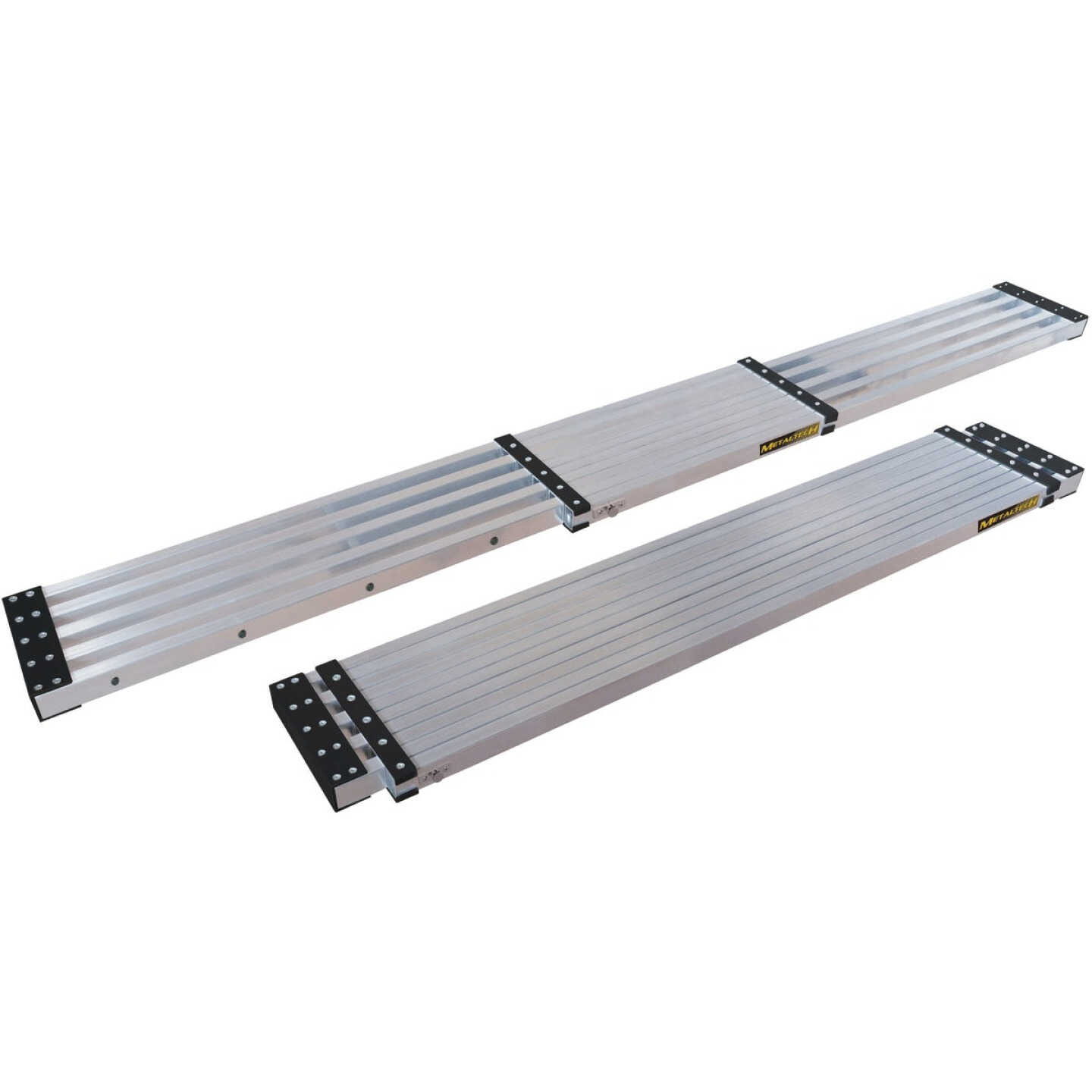 MetalTech 8 Ft. to 13 Ft. Aluminum Telescopic Work Scaffold Plank Image 1