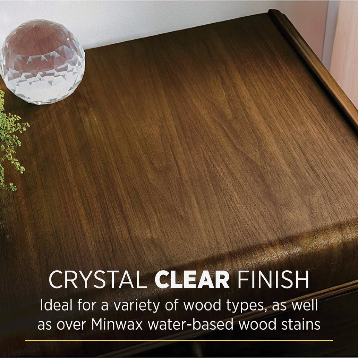 Minwax Polycrylic 1 Gal. Gloss Water Based Protective Finish Image 4