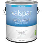 Valspar Skylight Latex Matte Flat Ceiling Paint, Soft White, 1 Gal. Image 1