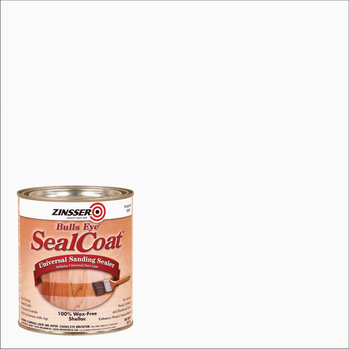 Zinsser Bulls Eye SealCoat Sanding Sealer, 1 Qt. Image 1