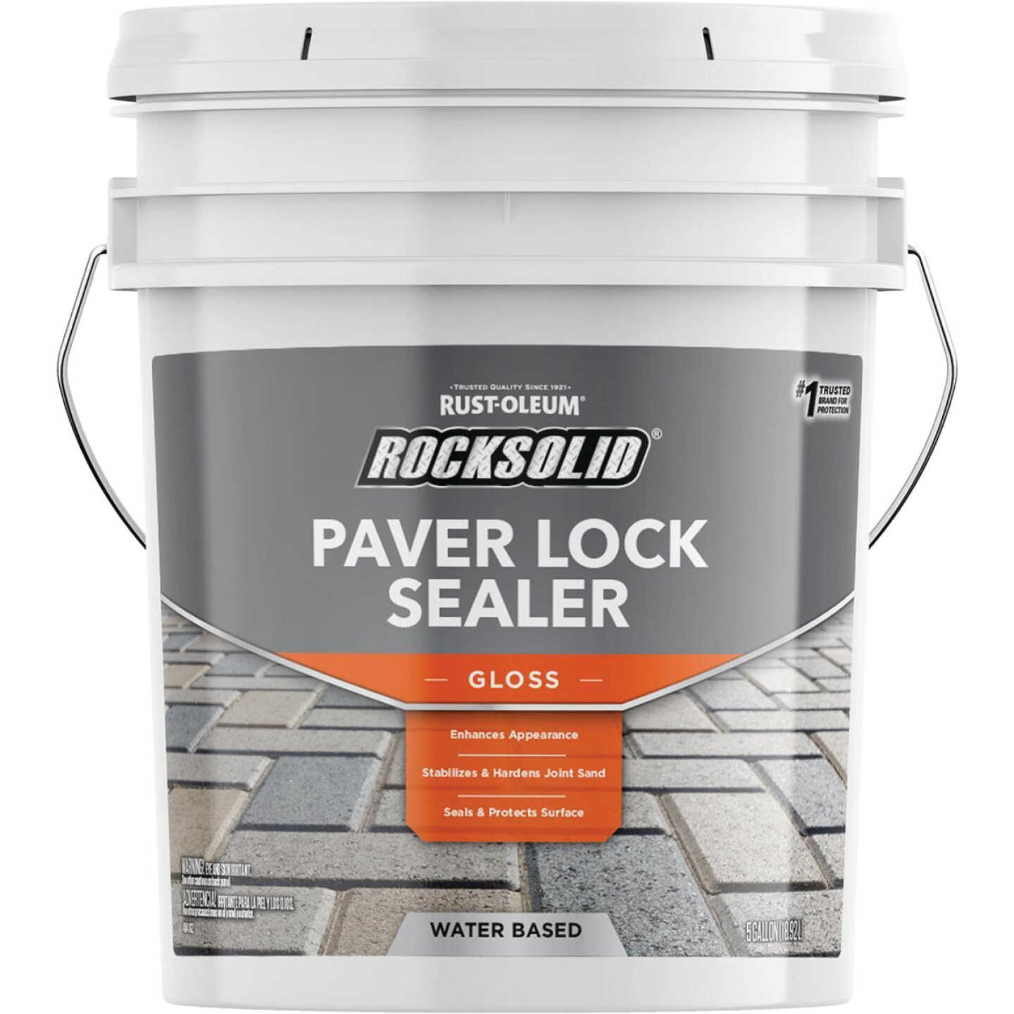 Rust-Oleum RockSolid Paver Lock, 5 Gal., Clear Image 1