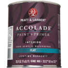Pratt & Lambert Accolade 100% Acrylic Paint & Primer Flat Interior Wall Paint, Base 2, 1 Qt. Image 1